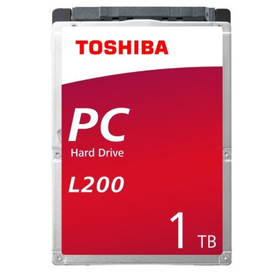 Toshiba HDD 1TB 2.5"-L200-7mm THIN 128mbs