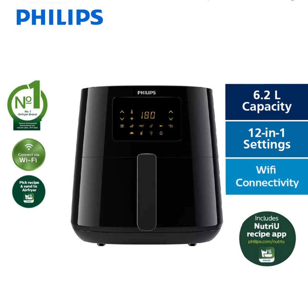 PHILIPS 6.2L Airfryer HD9280  /  91 |  5000 Series XL