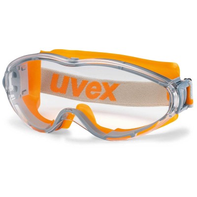 Uvex Ultrasonic 9302245 Chemical Safety Goggles, Anti Splash, Anti Scratch, Anti Fog