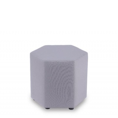 HEXAGON SHAPE OTTOMAN STOOL ( H - 450 )