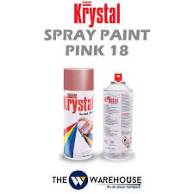 PAINT SPRAY ACYLIC - PINK (DELIVERY TO LABUAN AREA ONLY)