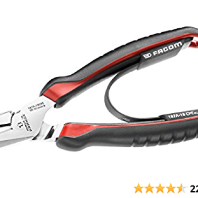 FACOM 187.18CPE Chrome Vanadium Molybdenum Steel Pliers Combination Pliers, 185 Mm Overall Length