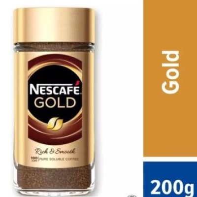 Nescafe Gold Original Rich Aroma and Smooth Taste 200g (Bottle)