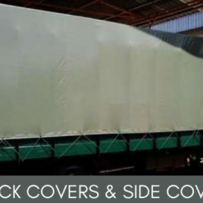 PVC COATED TARPAULIN COVER 120m (Dark Green)