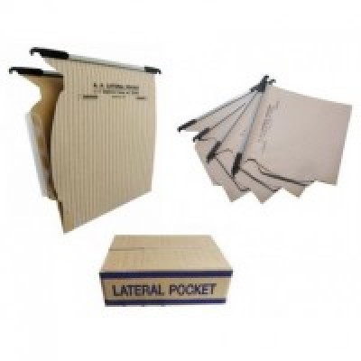 Lateral Filing Pocket