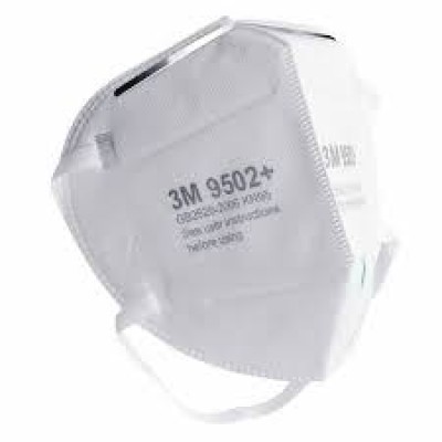 3M 9502+ Foldable N95 KN95 Headband Respirator