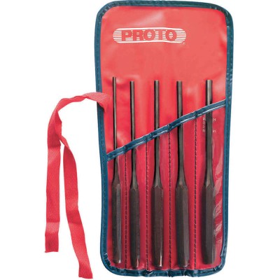 Proto J48005LS2 5 Piece Long Drive Pin Punch Set