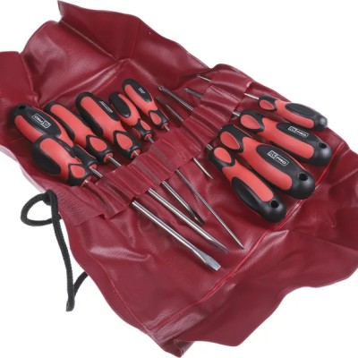 Slotted Screwdriver Set, 10-Piece