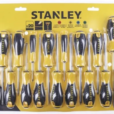 Stanley 20 Piece Essential Screwdriver Sets