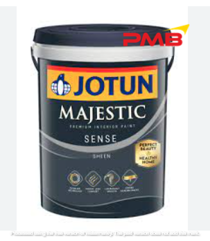 JOTUN, MAJESTIC SENSE, WHITE COLOR, 15LTR  /  PAIL (DELIVERY TO LABUAN AREA ONLY)