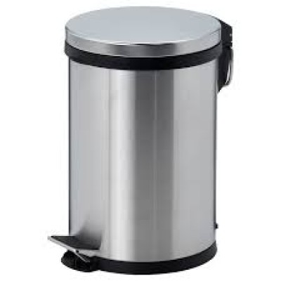 5L Stainless Steel Pedal Rubbish Bin