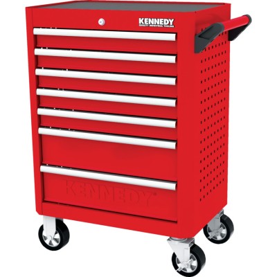 Kennedy RED-28" 7 DRAWER ROLLER CABINET - KEN5942320K