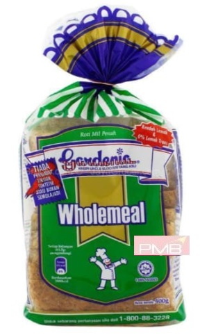 GARDENIA WHOLEMEAL BREAD UOM: 400GM   /   PACK