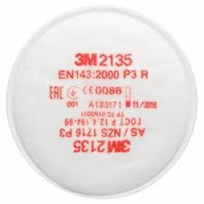 3M 2135 FILTER FOR EUROPE FG10PK BOX, 80EA CS