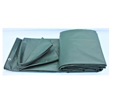 PVC Tarpauline Vinylon Sheet 20' x 20'  Green