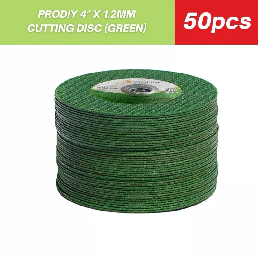 ProDIY Green 50 pcs Metal Cutting 4 inch.