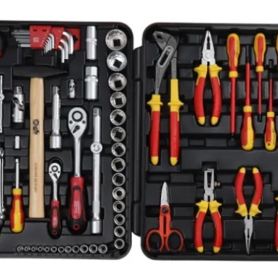 RS PRO 88 PIECE ELECTRICIANS TOOL KIT WITH CASE, C