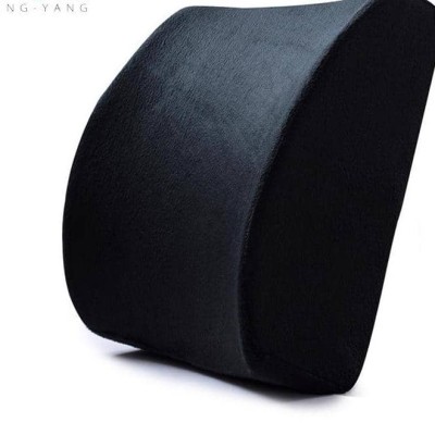 Memory foam lumbar back support for chair