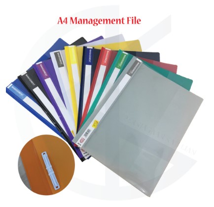 Management File 807A   /   Coloured Plastic Management File Folder