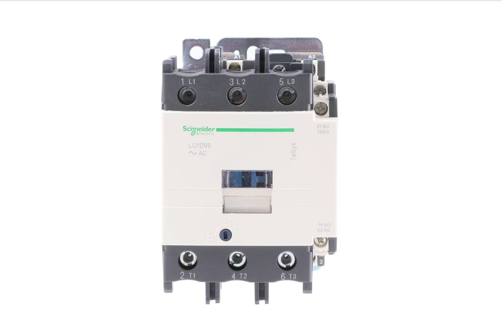 Contactor, LC1D, 115 V ac Coil, 3 Pole, 95 A, 45 kW, 3NO