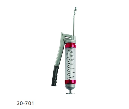 30-701, Clear tube grease gun Lubrimatic