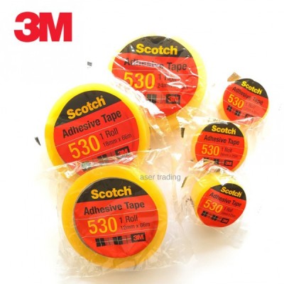 3M Scotch 530 Transparent Cellulose Tape [6s]