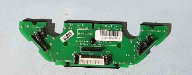 ROTORK 60-114 LOCAL PANEL MOTHERBOARD