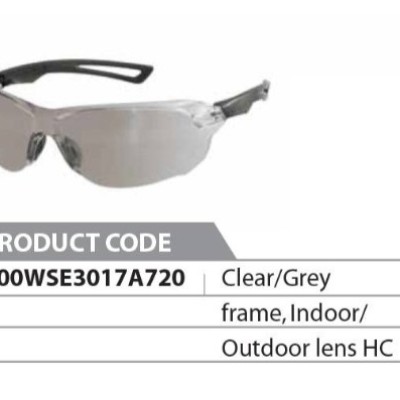 WORKSAFE FOTZ BROWN GREY FRAME, I O LENS HC