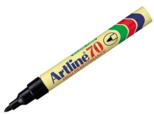 Permanent Marker (Black) -Artline 70 - 1 BOX