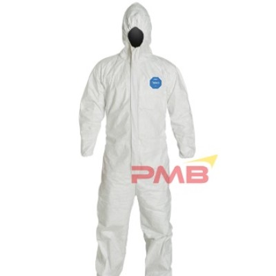 DUPONT TYVEK 400 DISPOSABLE COVERALL, WHITE