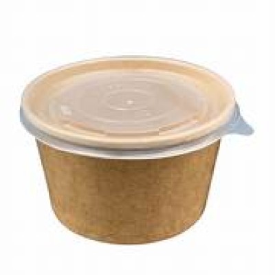 Disposable Paper Bowl 850cc 850ml, 50pcs pack