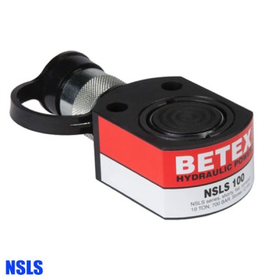 NSLS cylinders, flat, low height, spring return, single acting 8210100 - Cylinder BETEX NSLS 100