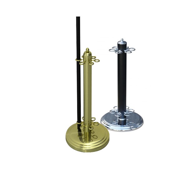 Billiard 6 Way Round Cue Stand