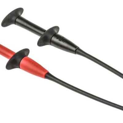 Fluke Black, Red Grabber Clip With Pincers, 1A, 1kV (AC283A)      (2920)