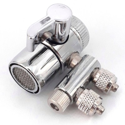 2 way filter adaptor faucet double switch