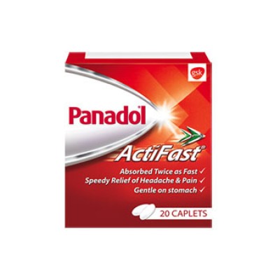 Panadol Actifast Box of 100 Tabs