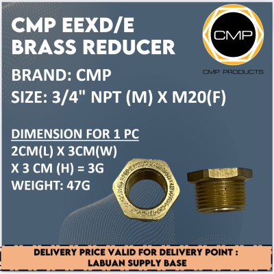 CMP EEXD.E BRASS REDUCER