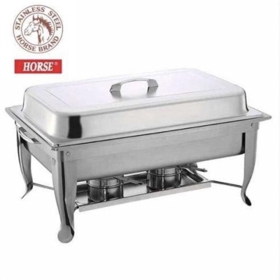 HORSE Stainless Steel Full Size Food Pan Steam Table Pan Chafing Tray