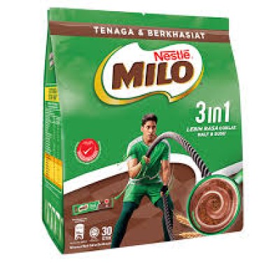 Milo,  3 in 1,  30 sticks   pack