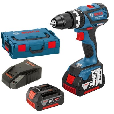 BOSCH GSB18V-EC PROFESSIONAL CORDLESS 18V HEAVY DUTY IMPACT DRILL SET