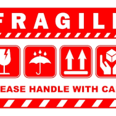 sticker FRAGILE