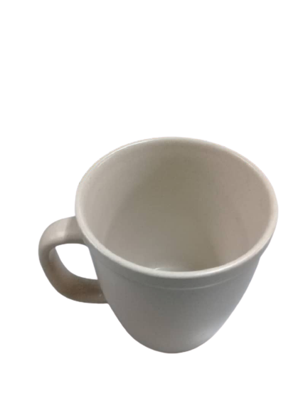 Claytan, Coffee Mug; 390ML (White  /  Beige)