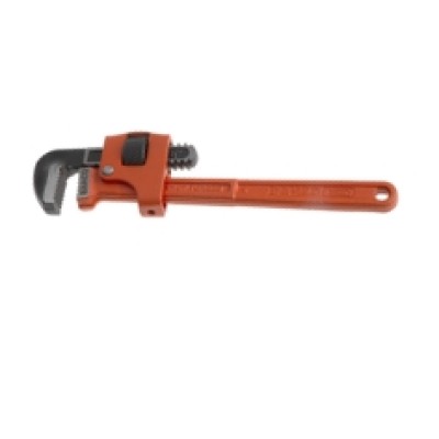 Bahco Pipe Wrench, 185 mm Overall, 25mm Jaw Capacity, Metal Handle