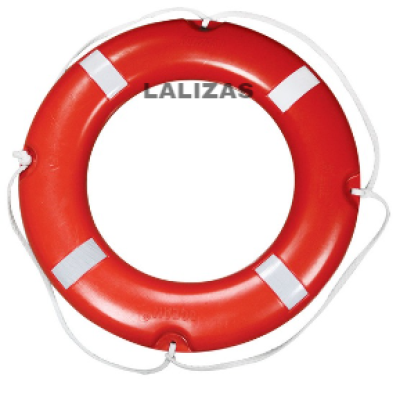 LALIZAS Lifebuoy Ring SOLAS, with Reflective Tape 4KG