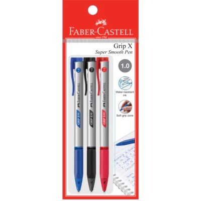 Faber Castell  Grip X Ball Pen 1.0mm 3 in 1