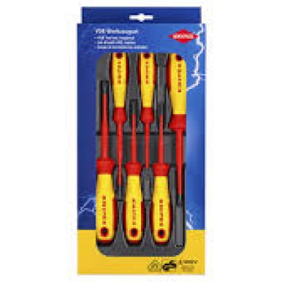 KnipexVDE Screwdriver Set Slotted   Phillips