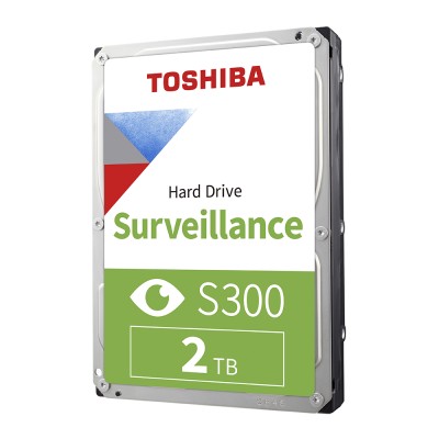 TOSHIBA CCTV S300 3.5'' 2TB SURVEILLANCE HARDDISK