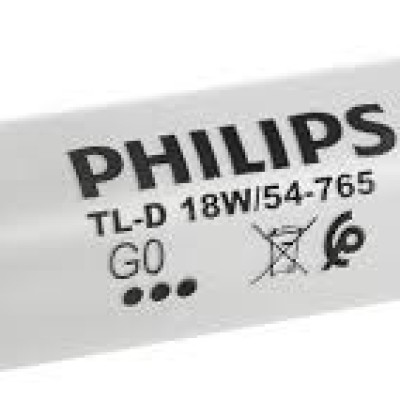 Fluorescent lamps, 18W, 240V, 2 Pins, 24 Inch length, Daylight