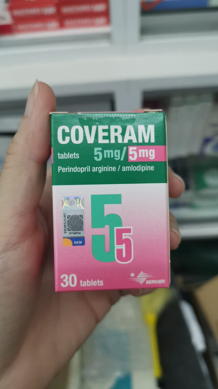 Servier Coveram 5    /    5mg (30s Per Bottle)