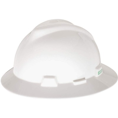 MSA Hard Hat 475369 Safety Helmets in White